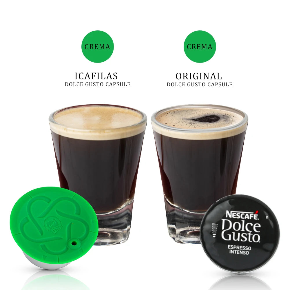 Reusable Stainless Steel Coffee Capsule for Dolce Gusto Refillable Coffee Capsule Qst