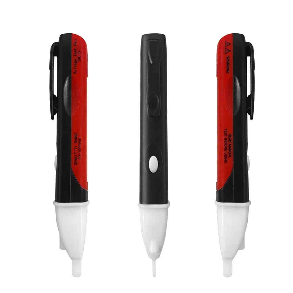 Non-Contact AC Voltage Tester Pen 90-1000V | LED Indicator Voltage Tester Pen Qme