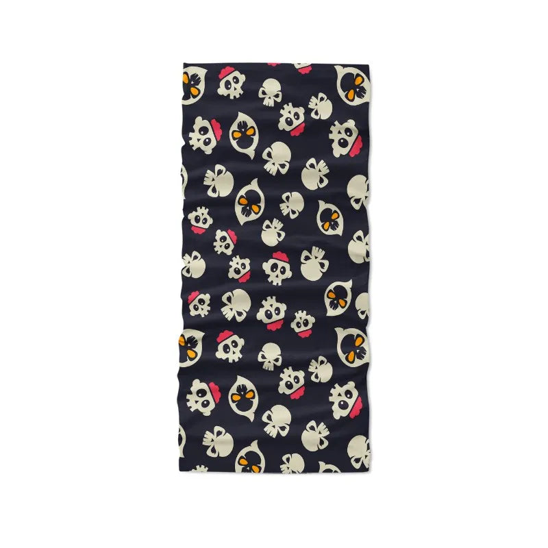 3D Skull Magic Scarf – Anti-UV Outdoor Neck Tube Bandana Turban Magic Neck Scarf Qme style7 One Size China Mainland