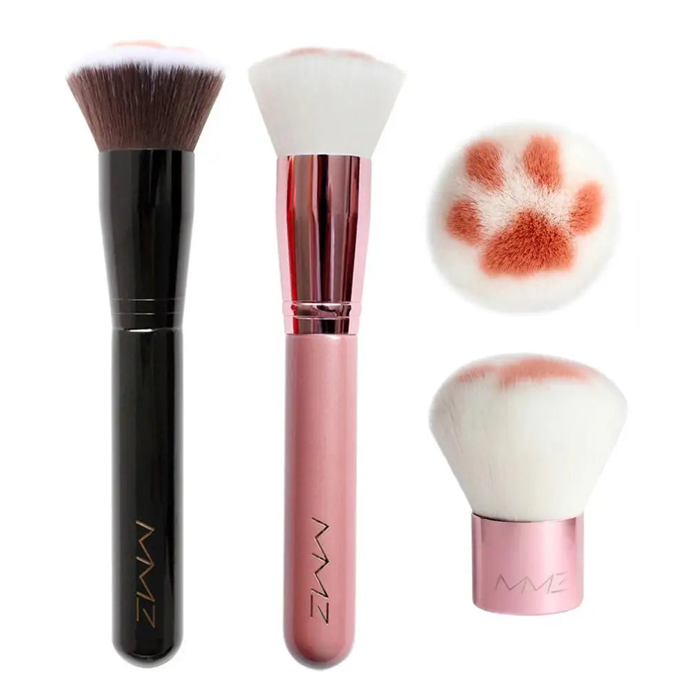 Cat's Paw Telescopic Makeup Brush – Powder & Highlighter Makeup Brush Qme