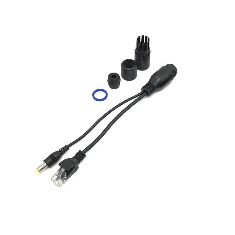 5-Pair Passive POE Splitter Injector Cable Adapter 5V 12V 24V 48V POE Splitter Adapter Qme