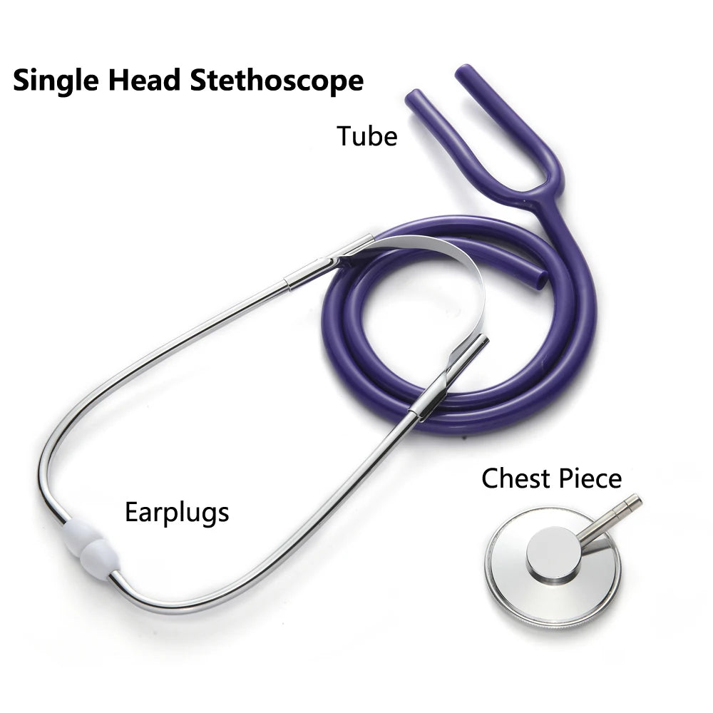 Single Head Cardiology Stethoscope – Student, Doctor & Vet Medical Stethoscope Qst