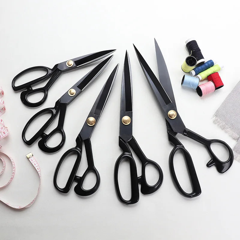 Professional Tailor's Scissors – Sharp Stainless Steel Shears Fabric Cutting Scissors Qst