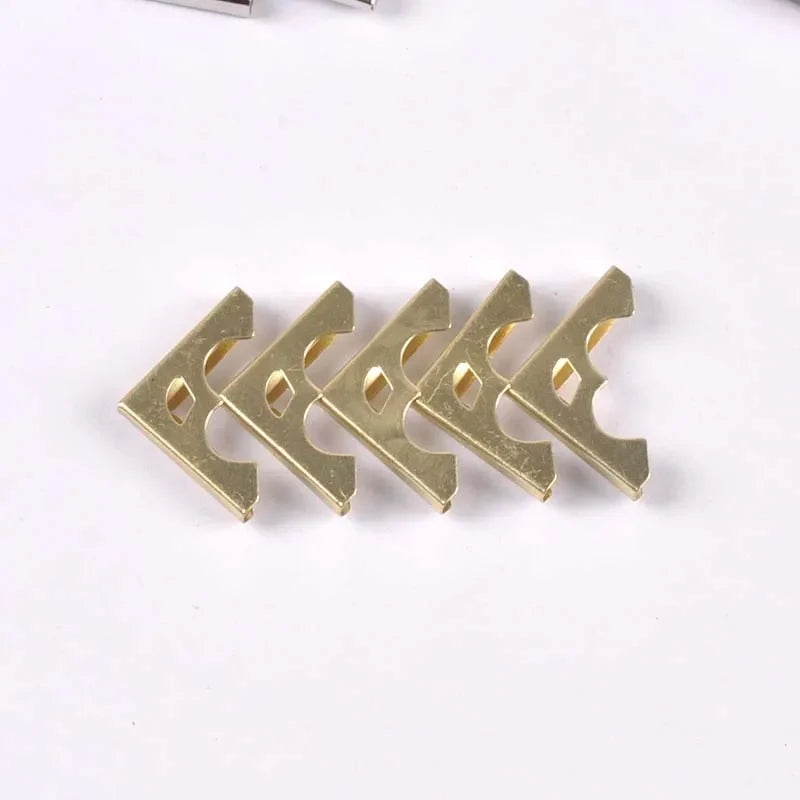 Metal Book Corner Protectors for Scrapbooking – 16x16mm Scrapbooking Accessories Qme