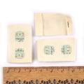 Mixed Animal Print Cotton Woven Labels 50pcs – DIY Sewing Woven Sewing Labels Qme 7