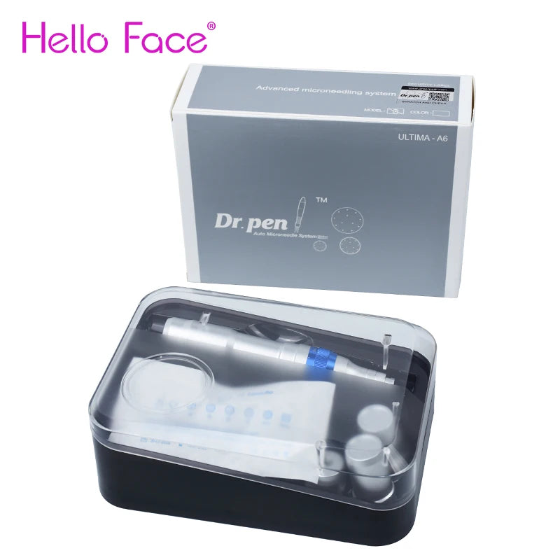 Dr. Pen Ultima A6 Wireless Microneedling Pen – 0.25mm Microneedling Pen Qst