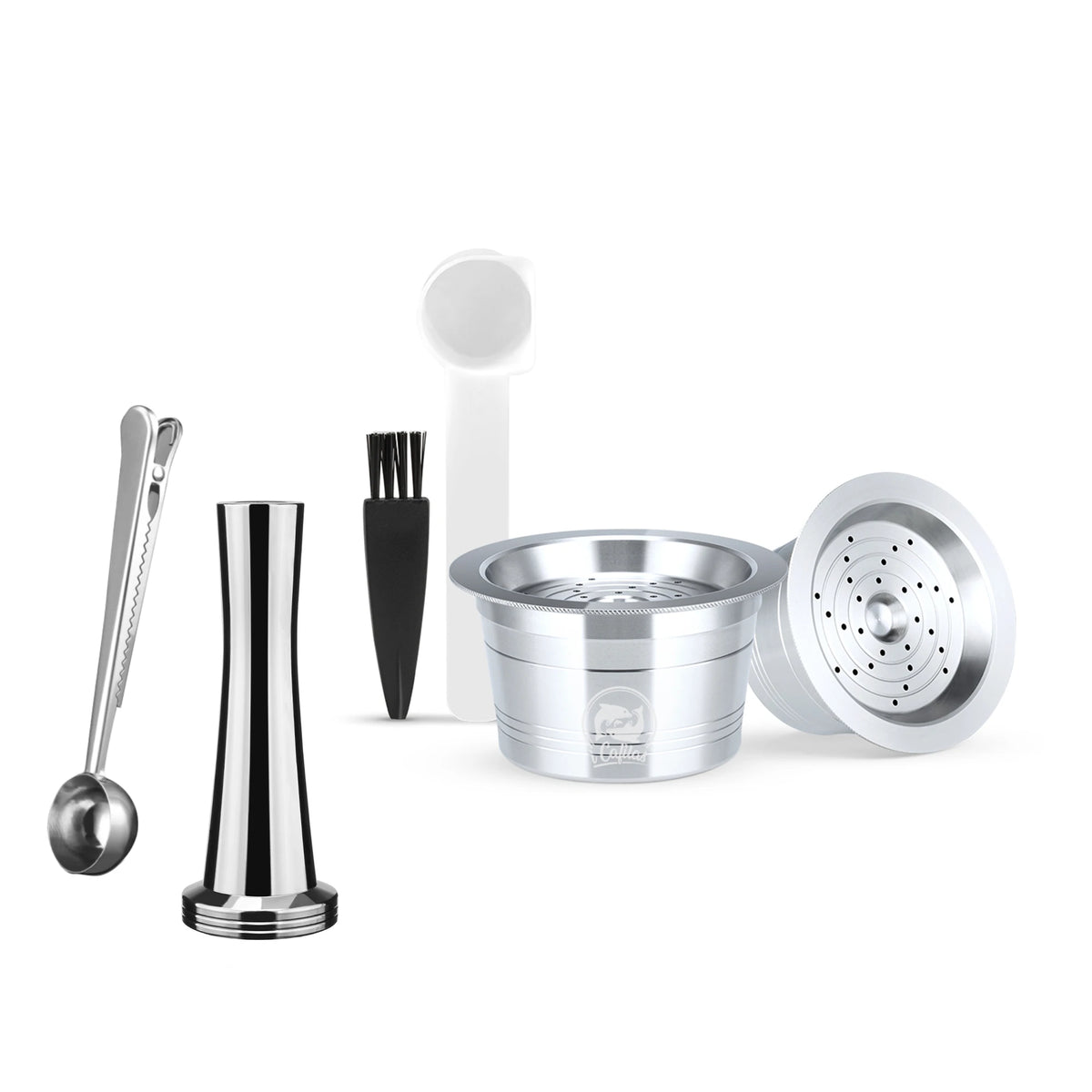 RECAFIMIL Reusable Stainless Steel Coffee Capsule – Cafissimo Reusable Coffee Capsule Qst 2C1T1S
