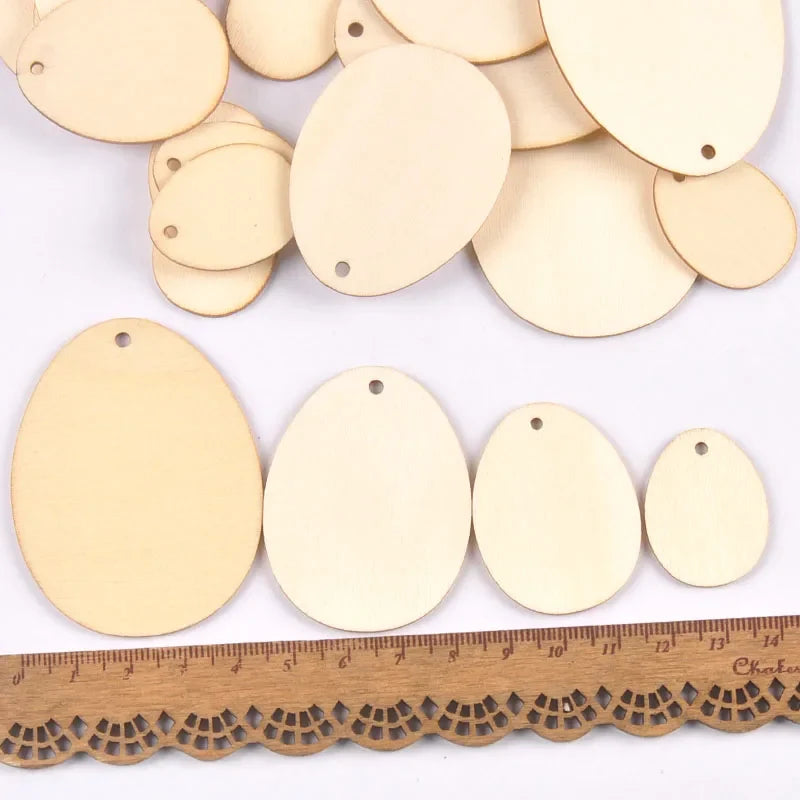 Easter Egg Wood Slice Pendants – DIY Crafts & Scrapbooking Wood Craft Pendants Qme