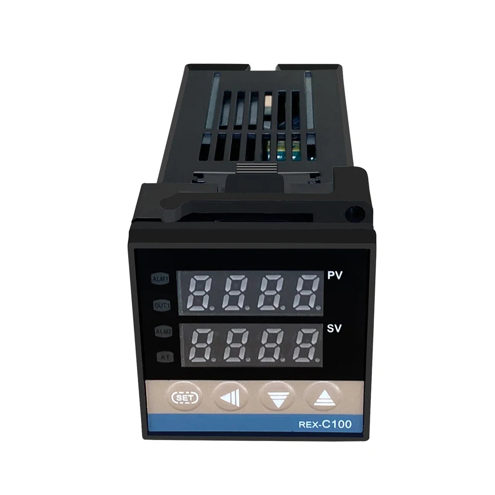 REX-C100 Digital Temperature Controller – Relay & K-Type Input Temperature Controller Qme thermostat relay