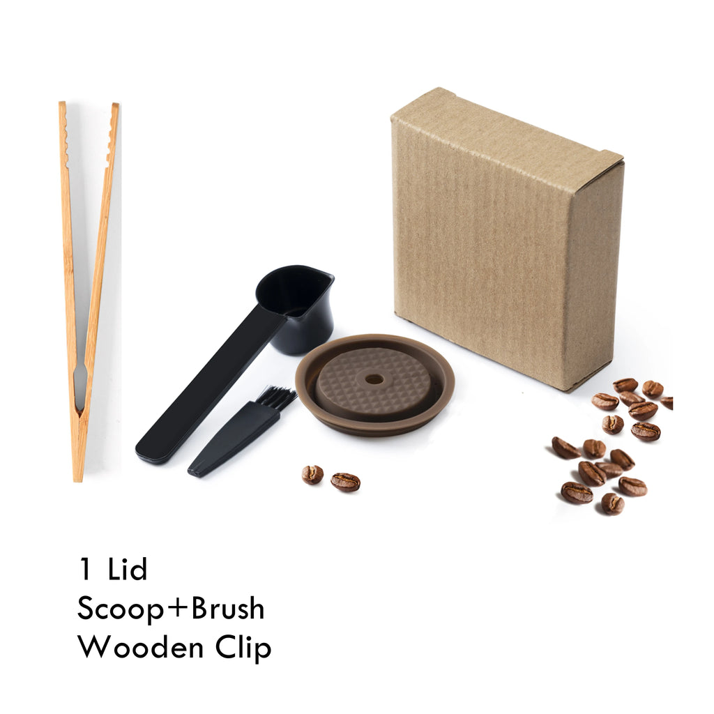 Reusable Silicone Lids for Nespresso Vertuo Capsules – 4 Sizes Coffee Pod Lid Qst 1 lid