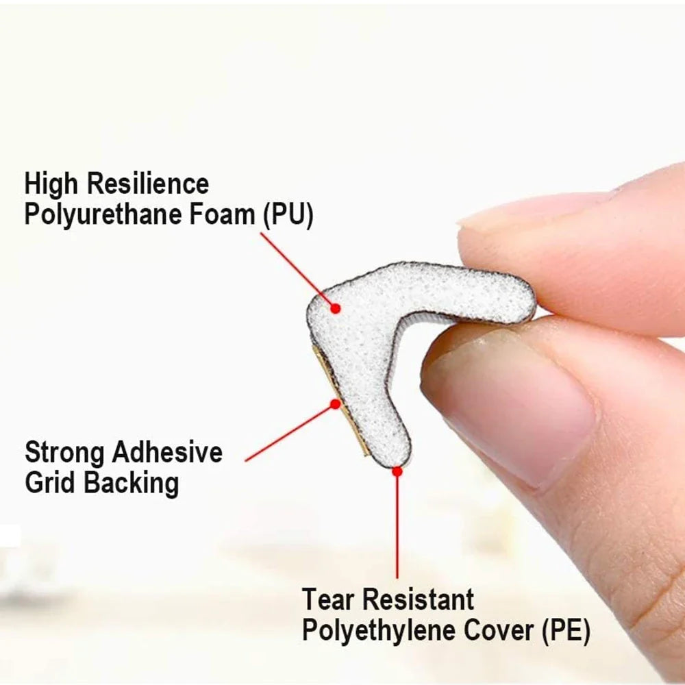 V-Shape Adhesive Weather Stripping PU Foam Door & Window Seal Weather Stripping Seal Qme