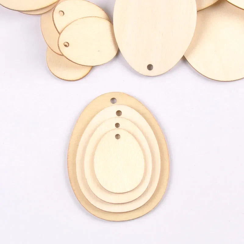 Easter Egg Wood Slice Pendants – DIY Crafts & Scrapbooking Wood Craft Pendants Qme