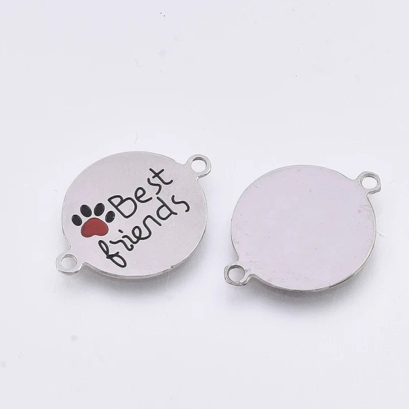 PandaHall 304 Stainless Steel Word Pendants – DIY Jewelry Charms Jewelry Pendants Qme