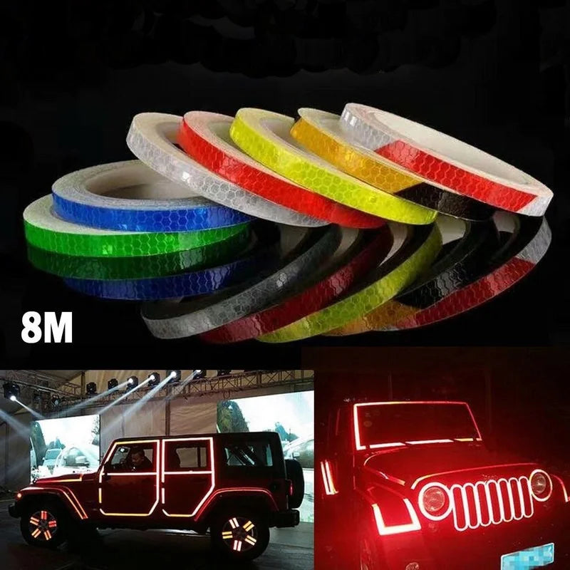 Reflective Decorative Stickers – Bicycle & Motorcycle Reflective Decal Stickers Qme
