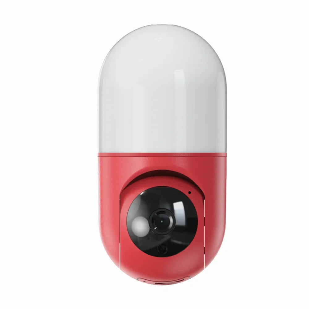 ESCAM 1080P WiFi Security Camera Wall Lamp PTZ Night Vision WiFi Security Camera Qme