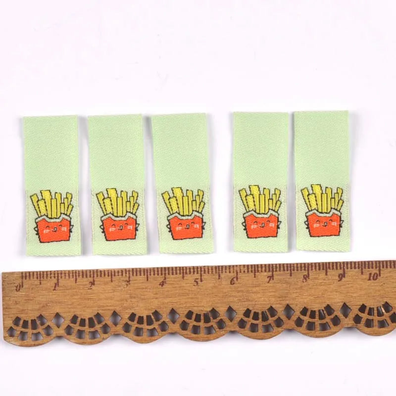 Cute Cartoon Embroidery Cloth Sewing Labels – Multicolor 5pk Embroidery Sewing Labels Qme