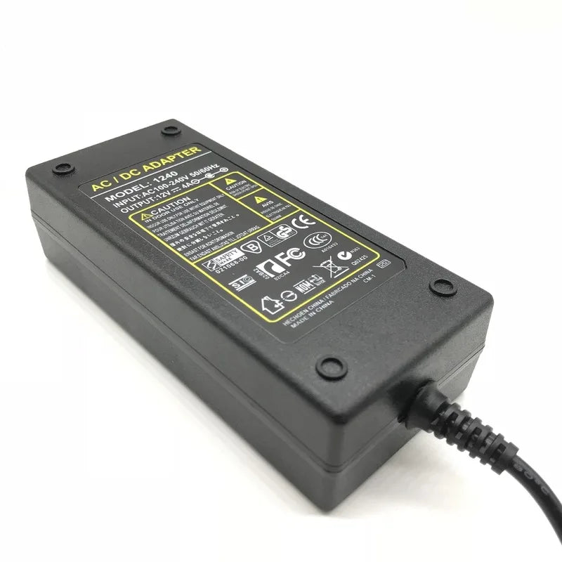 12V 4A Power Adapter – LCD Monitor Desktop Switching Supply Switching Power Adapter Qme US 2pcs