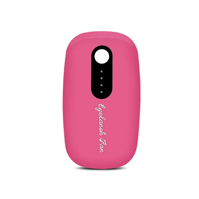 NATUHANA USB Bladeless Eyelash Dryer Fan for False Lashes Eyelash Dryer Fan Qme Rose Pink