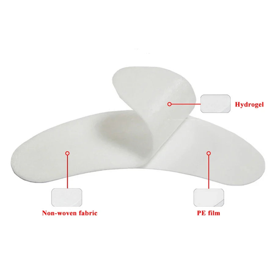 100 Pairs Paper Under Eye Pads for Lash Extensions Lash Extension Pads Qme