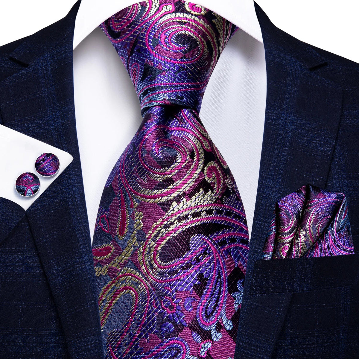 Men's Floral Necktie – Wedding & Party Tie | 46 Colors