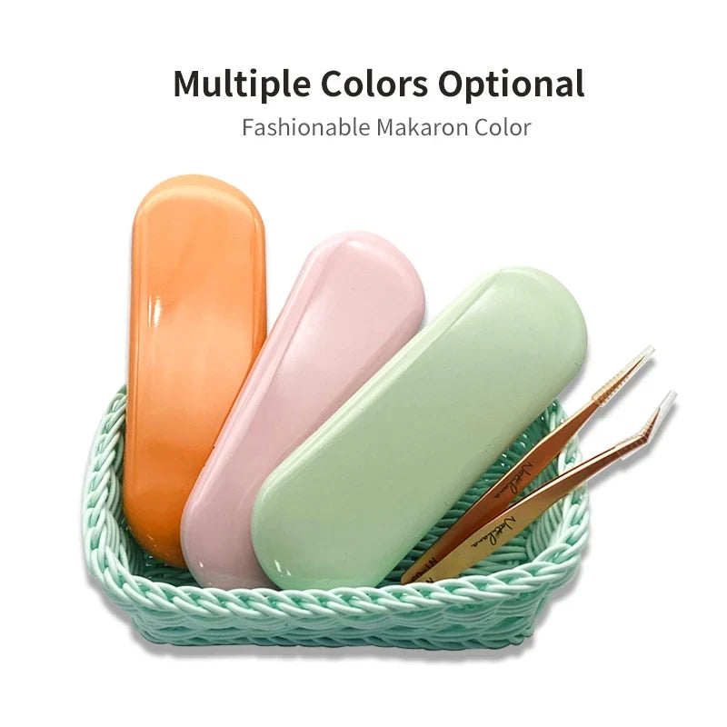 NATUHANA Tweezer Storage Box – Eyelash Extension Organizer Tweezer Organizer Case Qme