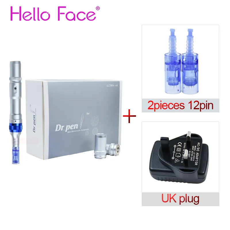 Dr. Pen Ultima A6 Wireless Microneedling Pen – 0.25mm Microneedling Pen Qst Dr. pen A6 UK Plug