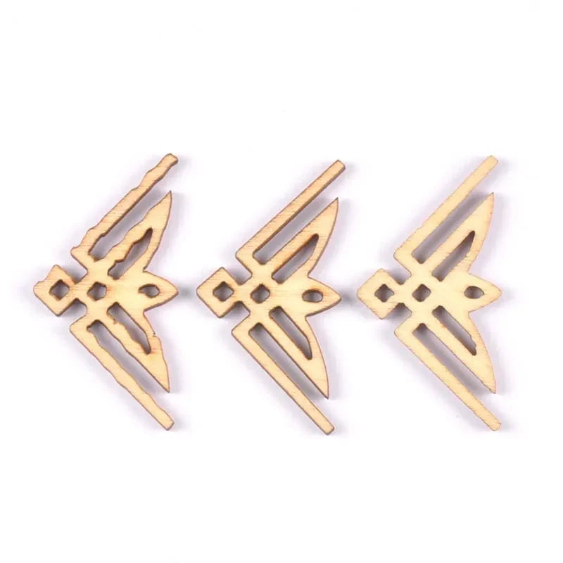 Wooden Book Corner Protectors – 20pc DIY Scrapbook Décor DIY Craft Embellishment Qme m1903-1