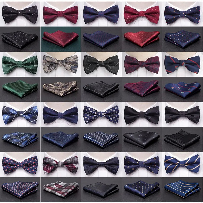 Men's Butterfly Bow Tie Cravat | Wedding, Party & Business Butterfly Bow Tie Qme