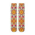 3D Mandala Kawaii Novelty Socks – Unisex Fun Crew Socks Novelty Crew Socks Qme style10 One Size China Mainland