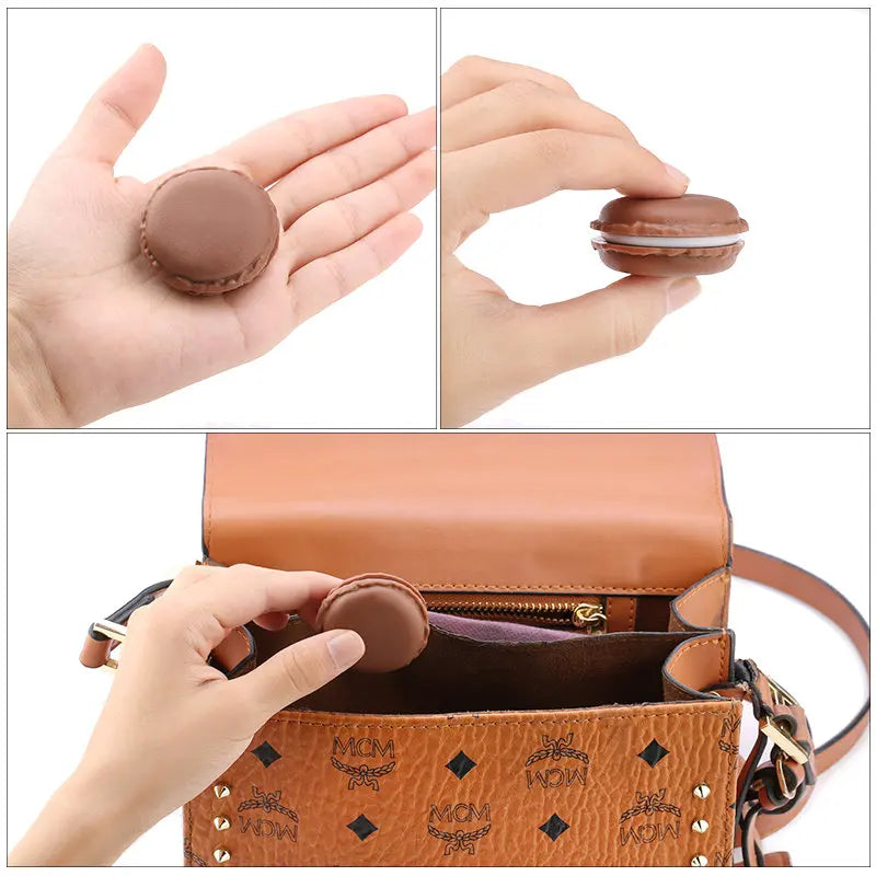 Macaron Mini Storage Boxes Set of 3 – Cute Portable Organizer Mini Storage Box Qme