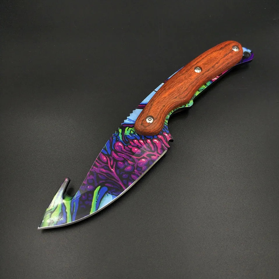 Swayboo Tactical Fixed Blade Gut Knife – Hunting & Camping Fixed Blade Knife Qst Rage beast