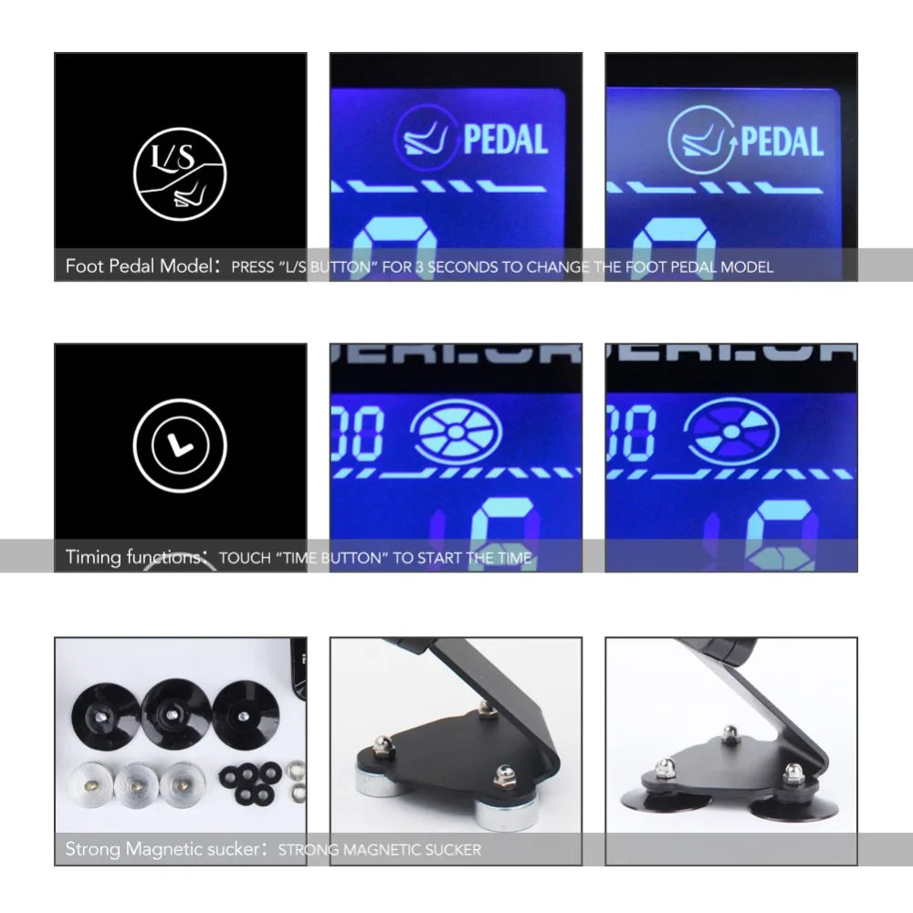 Hummingbird BRONC Upgrade Tattoo Power Supply Touch Screen Tattoo Power Supply Qme