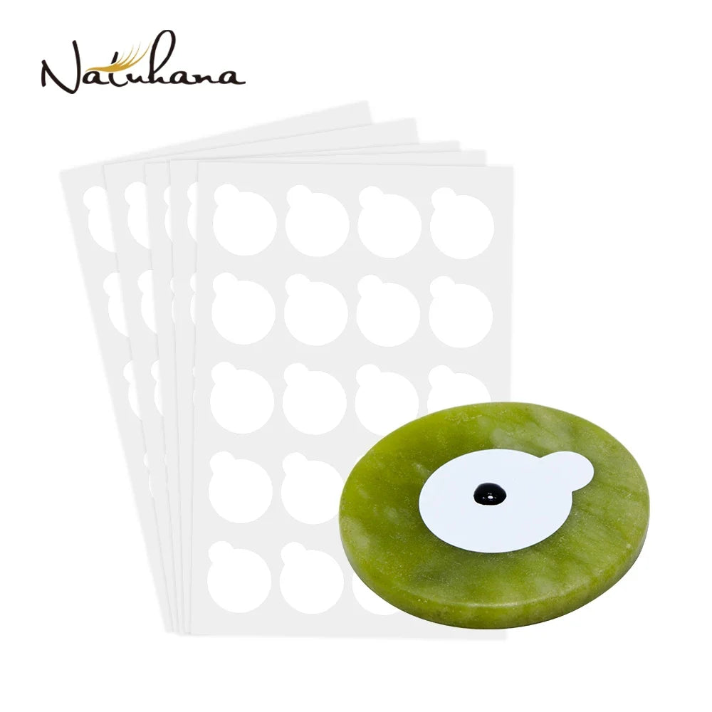 Jade Stone Lash Glue Adhesive Palette Pad Holder | NATUHANA Lash Adhesive Palette Qme