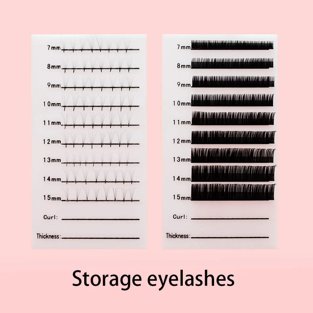NATUHANA 5-Layer Acrylic False Eyelash Display Stand & Organizer Lash Display Stand Qme