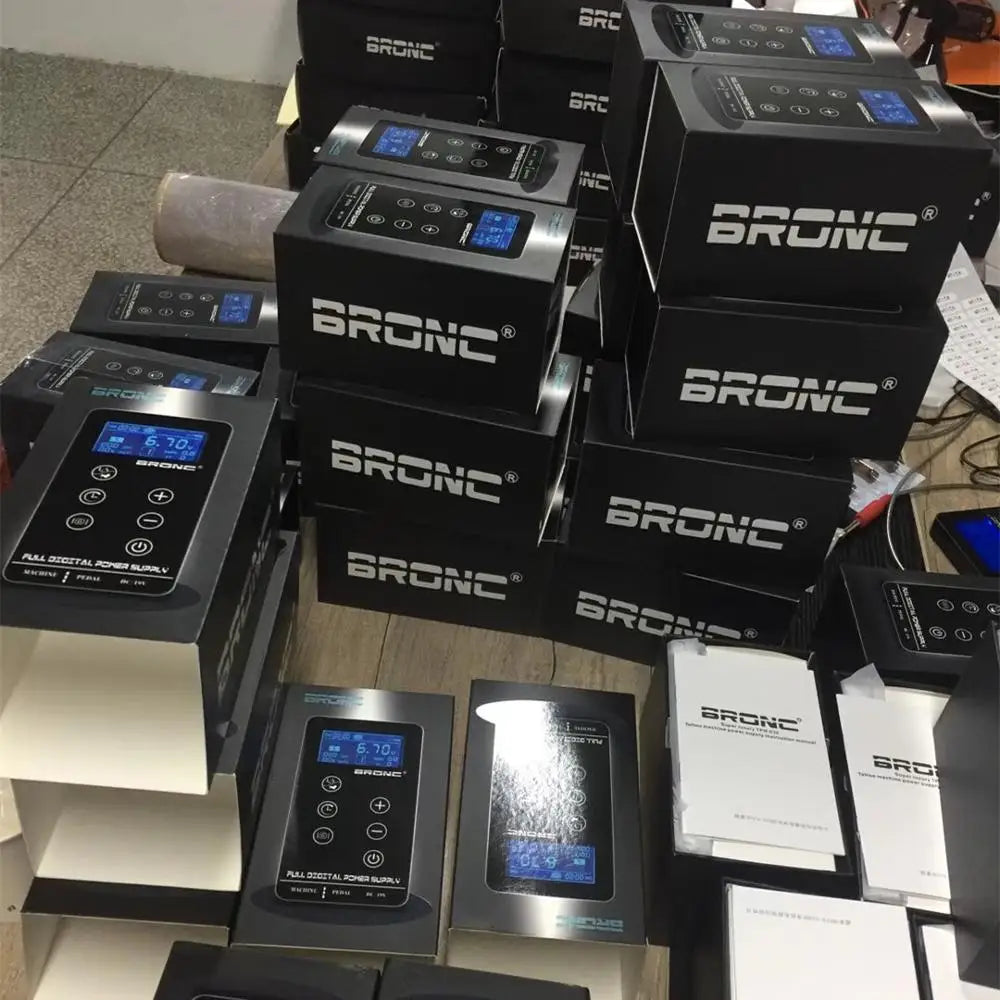 Hummingbird BRONC Upgrade Tattoo Power Supply Touch Screen Tattoo Power Supply Qme