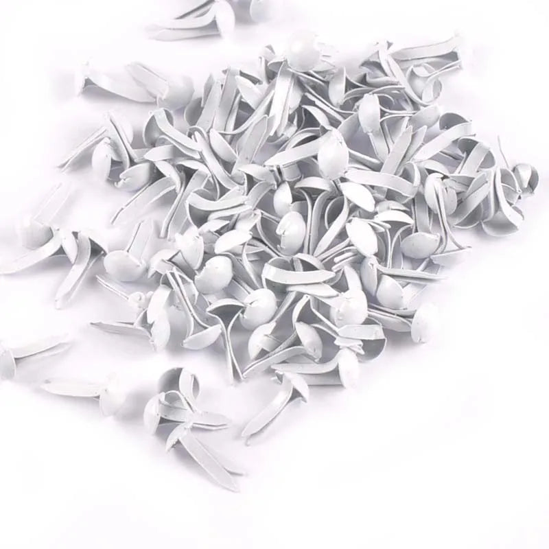 Mixed Round Metal Fastener Brads 100pcs – Scrapbooking Supplies Scrapbooking Brads Qme