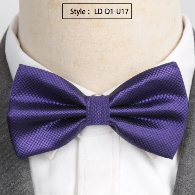XGVOKH Butterfly Bow Tie for Men, Boys & Girls – 32 Colors Butterfly Bow Tie Qme LD-D1-U17