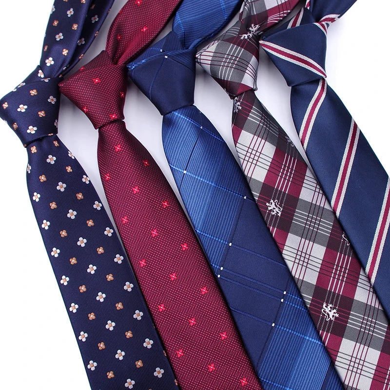 Men's Polyester Necktie – Business & Wedding Tie, 23 Colors Men's Necktie Qme