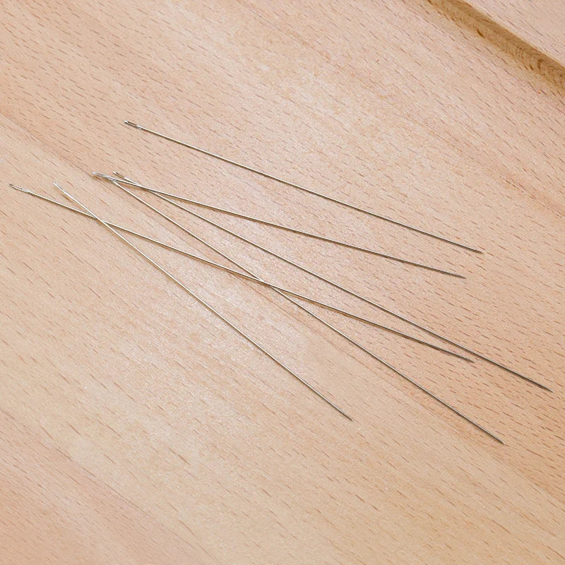 30-Pc Stainless Steel Beading Needles – DIY Jewelry Making Beading Needle Set Qme