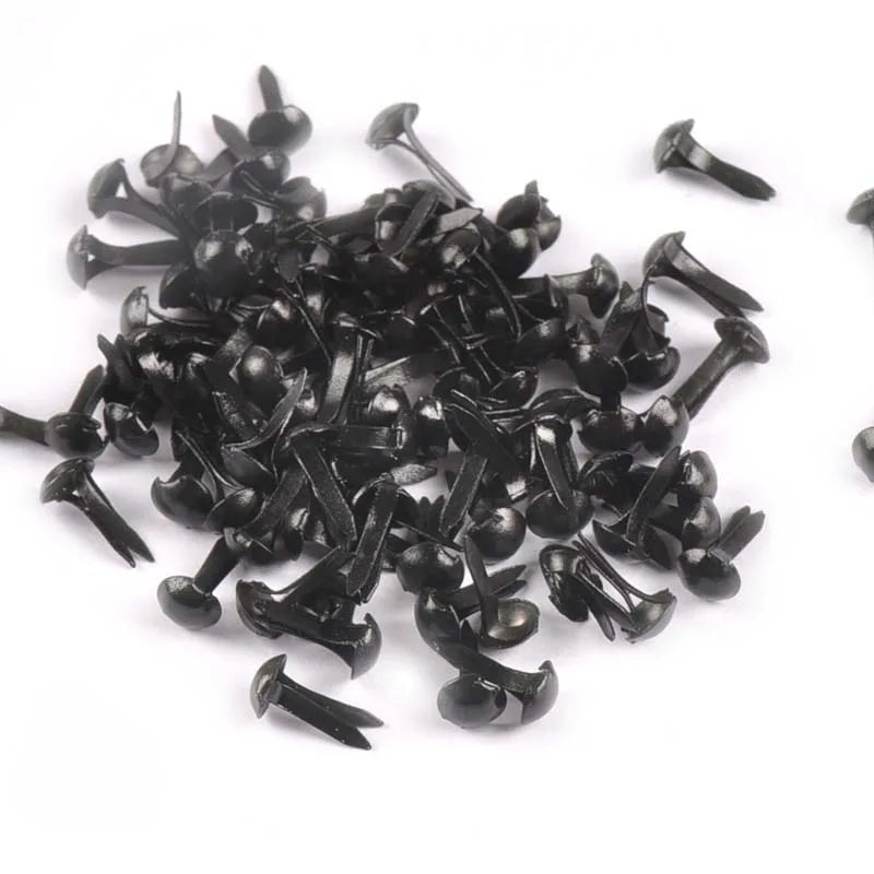 Mixed Round Metal Fastener Brads 100pcs – Scrapbooking Supplies Scrapbooking Brads Qme
