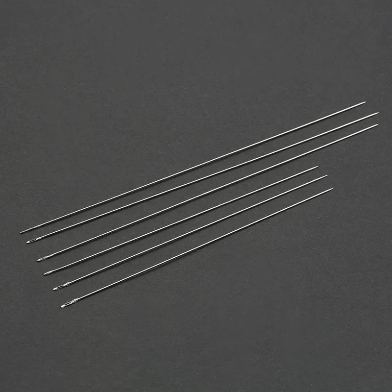 30-Pc Stainless Steel Beading Needles – DIY Jewelry Making Beading Needle Set Qme