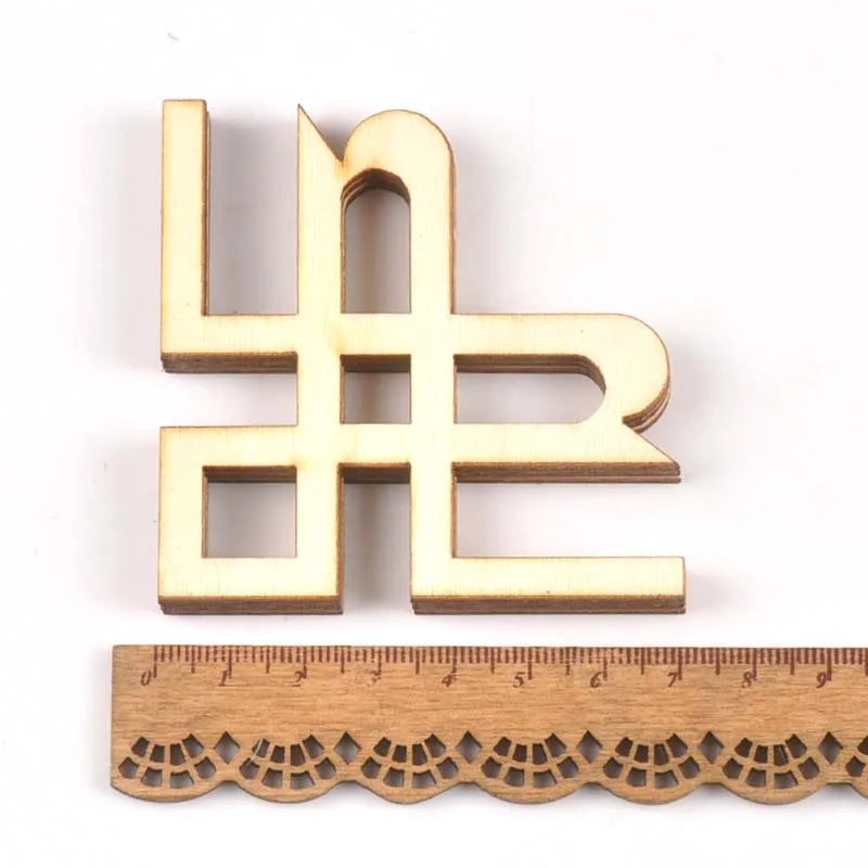 Wooden Book Corner Ornaments – DIY Scrapbooking Crafts Wood Craft Embellishments Qme 13
