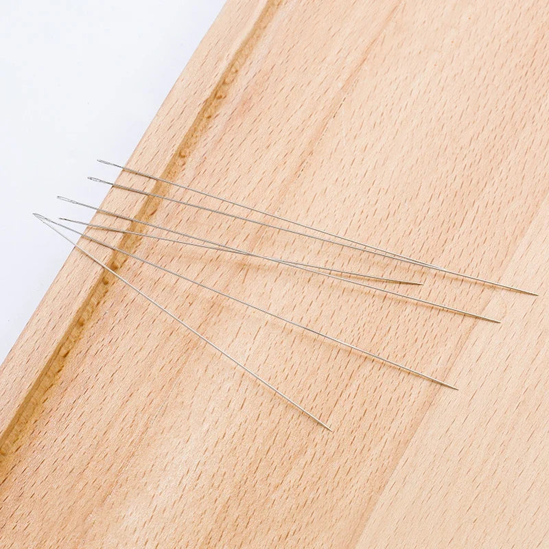 30-Pc Stainless Steel Beading Needles – DIY Jewelry Making Beading Needle Set Qme