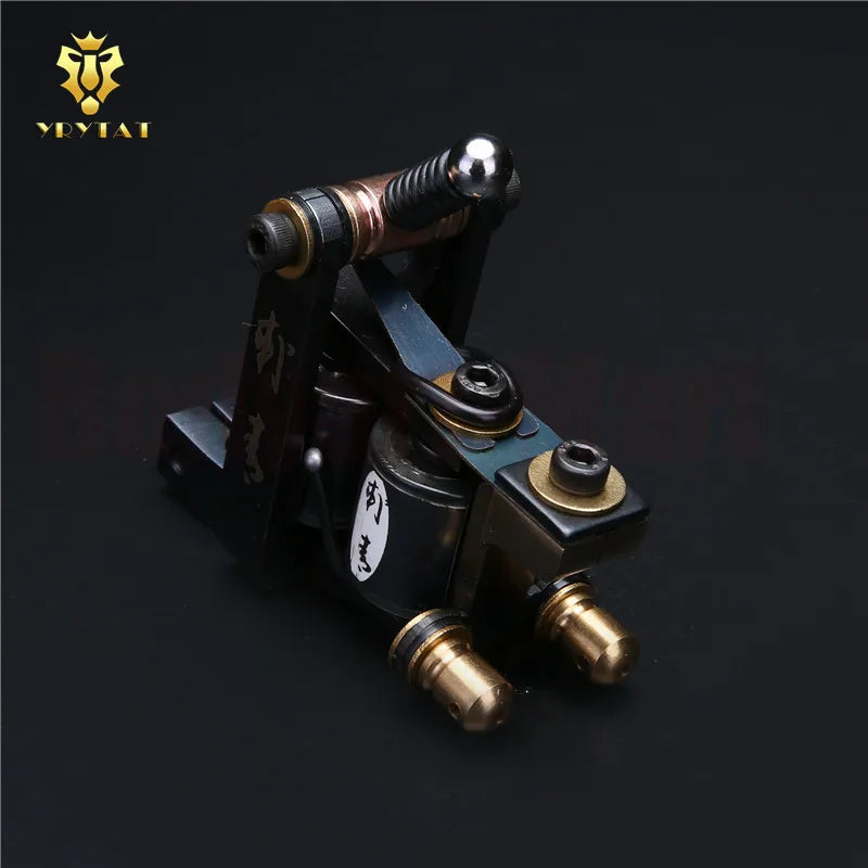 Classical 10 Wrap Coil Liner Tattoo Machine – Iron Frame Coil Tattoo Machine Qme