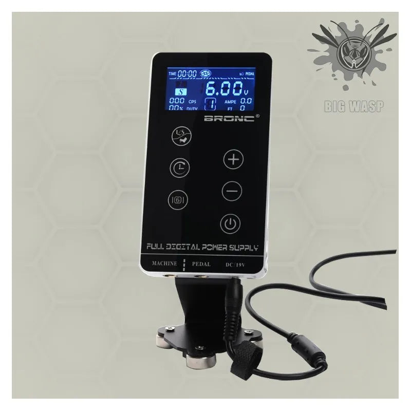 Hummingbird BRONC Upgrade Tattoo Power Supply Touch Screen Tattoo Power Supply Qme