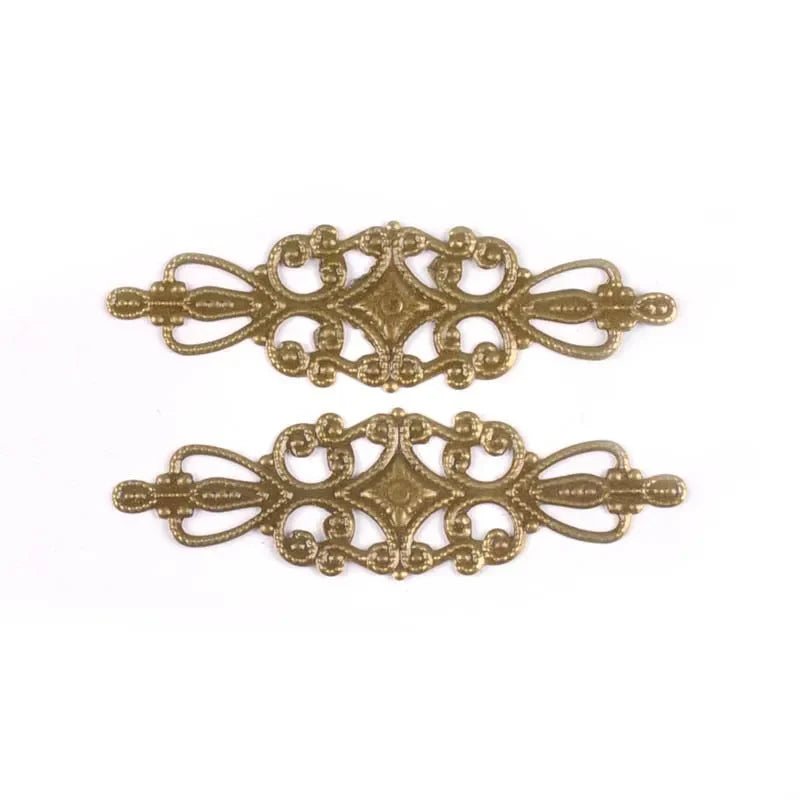 Flower Filigree Wraps Connectors DIY Crafts – 20pcs Filigree Craft Connectors Qme