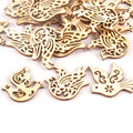 Wooden Pigeon Craft Embellishments for Scrapbooking – 25pcs Craft Embellishments Qme Default Title