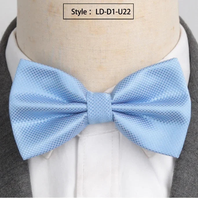 XGVOKH Butterfly Bow Tie for Men, Boys & Girls – 32 Colors Butterfly Bow Tie Qme LD-D1-U22