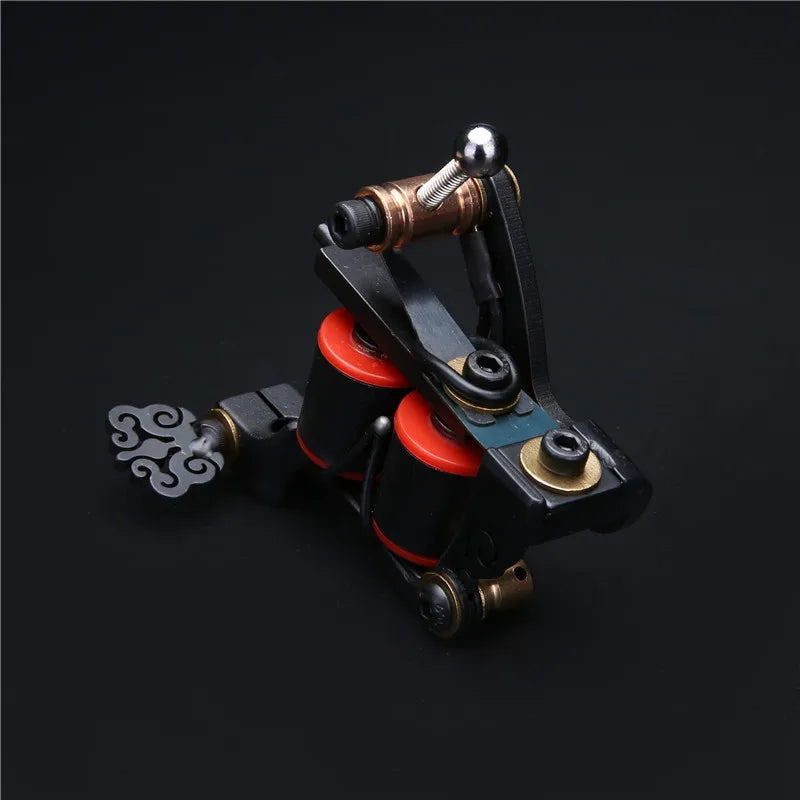 Professional 10 Wrap Coil Liner Tattoo Machine – Iron Frame Coil Liner Tattoo Machine Qme
