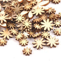 Mixed Flower Wood Slices 50pcs – DIY Crafts & Scrapbooking Wood Craft Slices Qme 25mm
